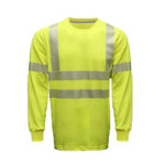 8 cal Dual Action Long Sleeve T-Shirt with Class 2 Stripping