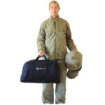 40 cal/cm2 Arc Flash Jacket and Bib Overall Clothing Kit